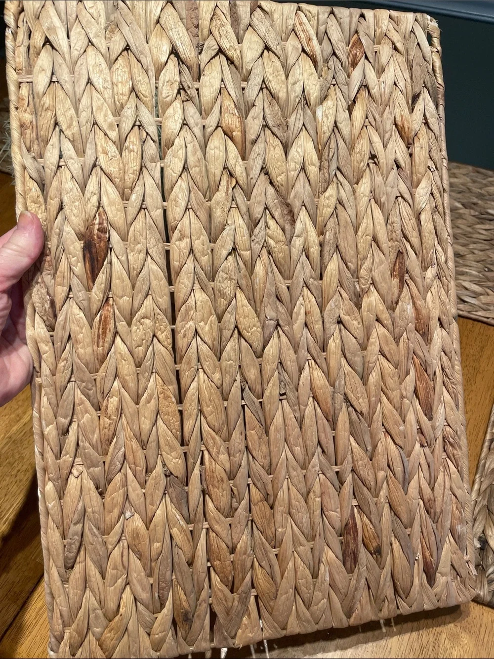 Natural Woven Placemat Set of (6)